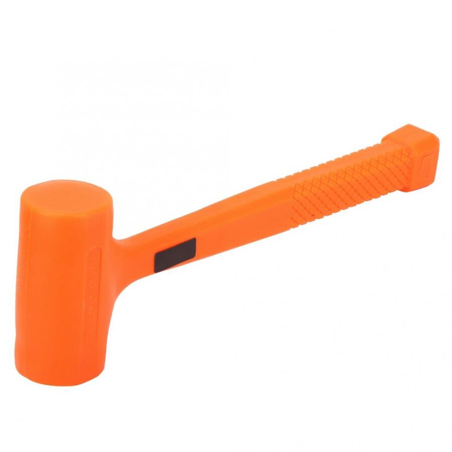 1 stuk praktische pvc rubberen zachte slaghamer installatiegereedschap rubberen hamer handgereedschap