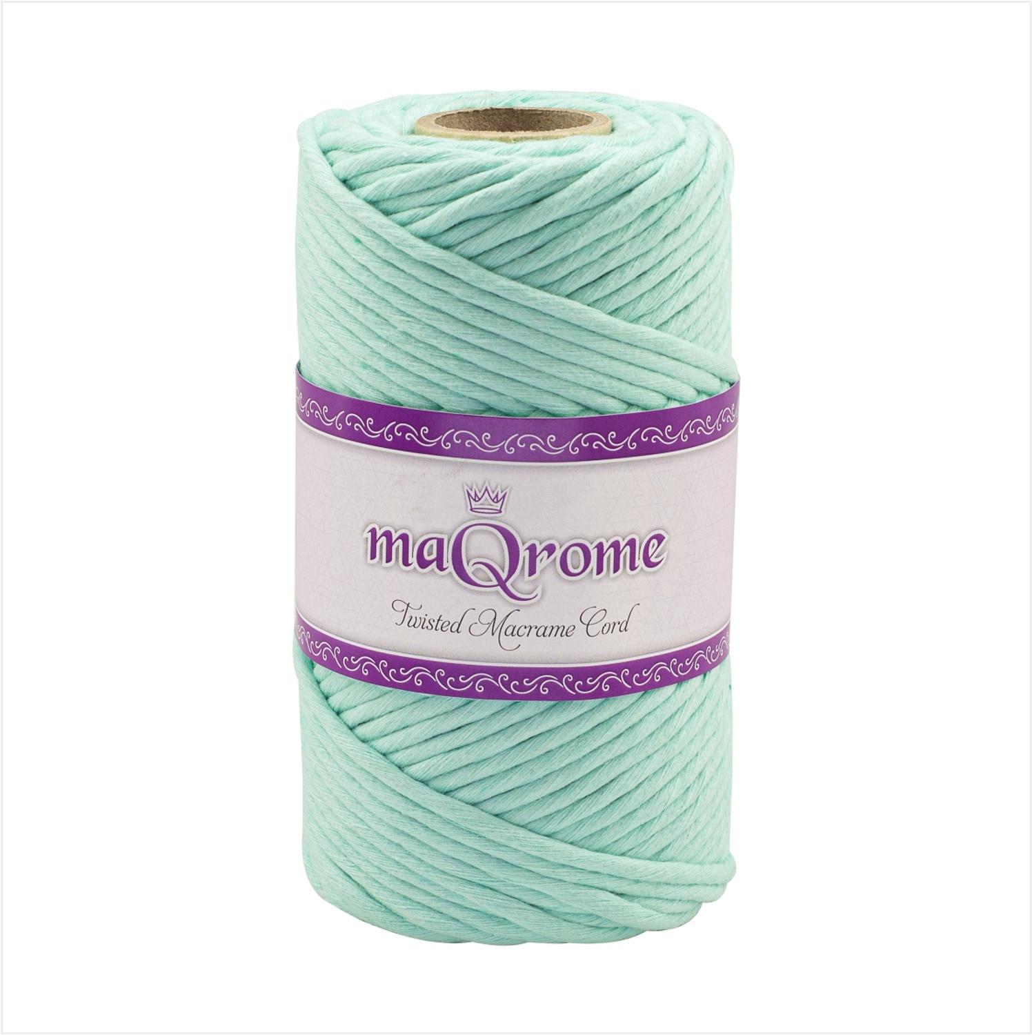 MaQrome Macrame Cord Single Twisted Yarn 3 mm