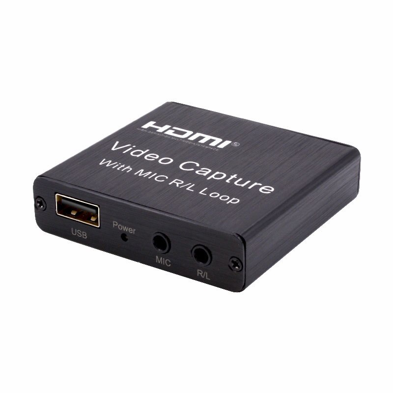 USB video capture card HDMI recording box OBS game live broadcast device local ring out
