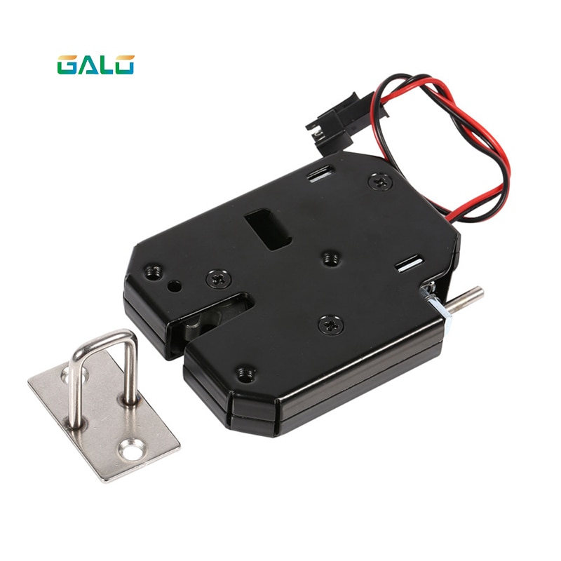 DC 12V 2A Solenoid Electromagnetic Electric Control Cabinet Drawer Lockers Lock latch Push-push