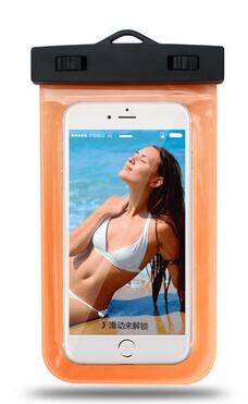 Waterdichte duiktas voor xiaomi  mi 5 6 7 8 9 10 a1 a2 a3 lite redmi 4a 5a 6a 7a 8a note 4 5 6 7 8 9 pro onderwatertas: Geel