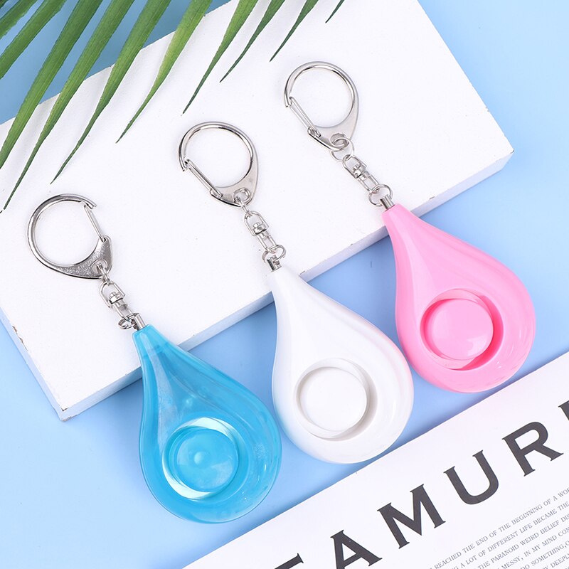 1Pc Safe Personal Handy Alarm Keychain Personal Safety Plastic Security Alarm And 3 Colors