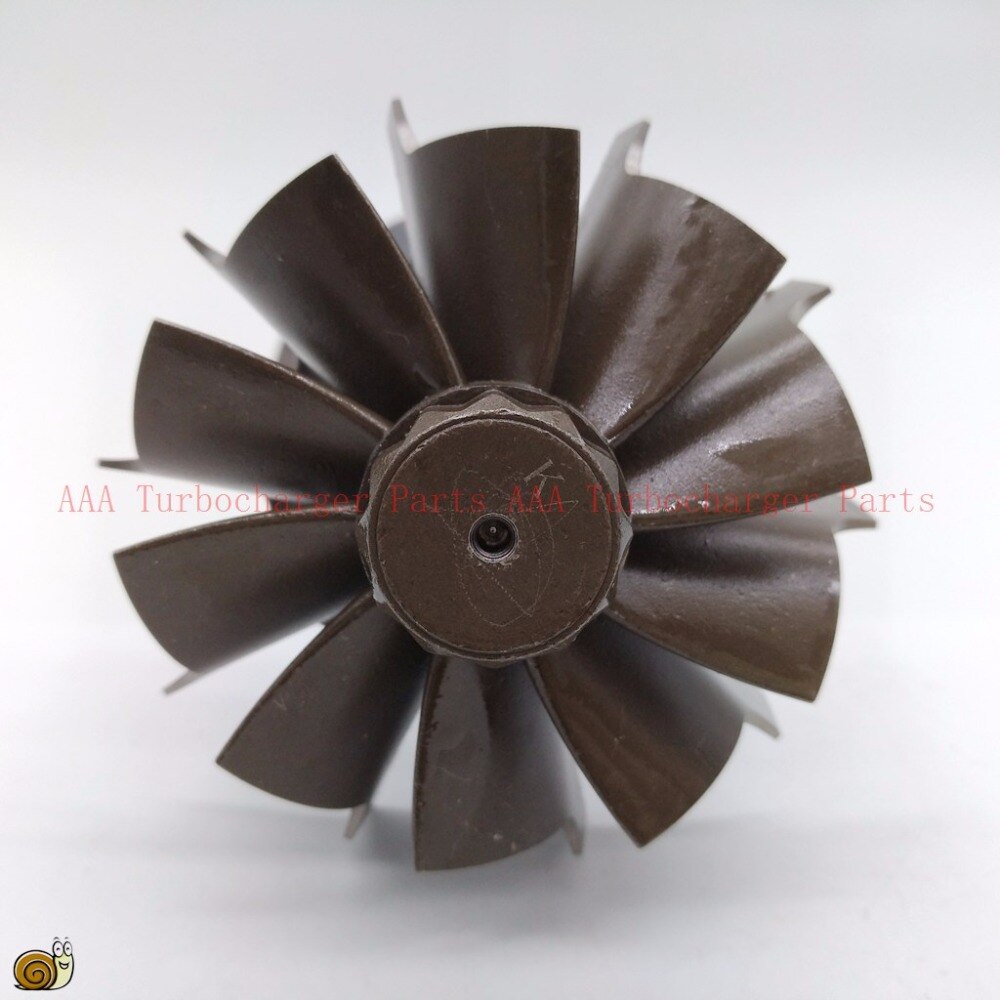 HX40W Turbine wheel 64x76mm,10blades,compressor wheel 60x83mm 8/8,Turbo parts rebuild kits supplier AAA Turbocharger Parts