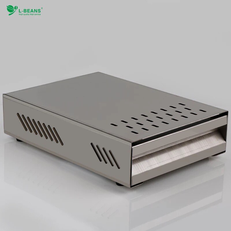 Coffee Espresso grounds residue knock box drawer style for Barista Coffee Bar grounds container coffee knock box drawer style