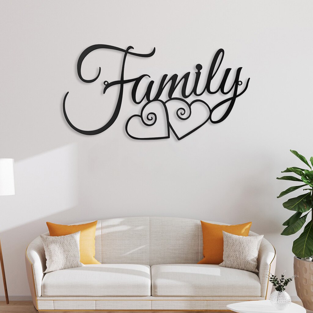 CREATCABIN Metal Welcome Sign Wall Art Decor Rustic Letter Plates Black Hanging Word Cutout Decoration for Christmas Home Decoration Indoor Outdoor Art Living Room Aesthetic Bedroom Decoration 10