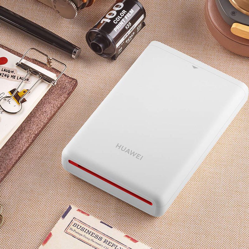 Imprimante Photo de poche originale Huawei imprimante Photo Portable HUAWEI Zink imprimante AR 300dpi Bluetooth 4.1 Support bricolage 500mAh promo code “ WINTERSALE45" 45-5€, "10FRSALE" 100-10€, " 15WINTERSALE",150-15