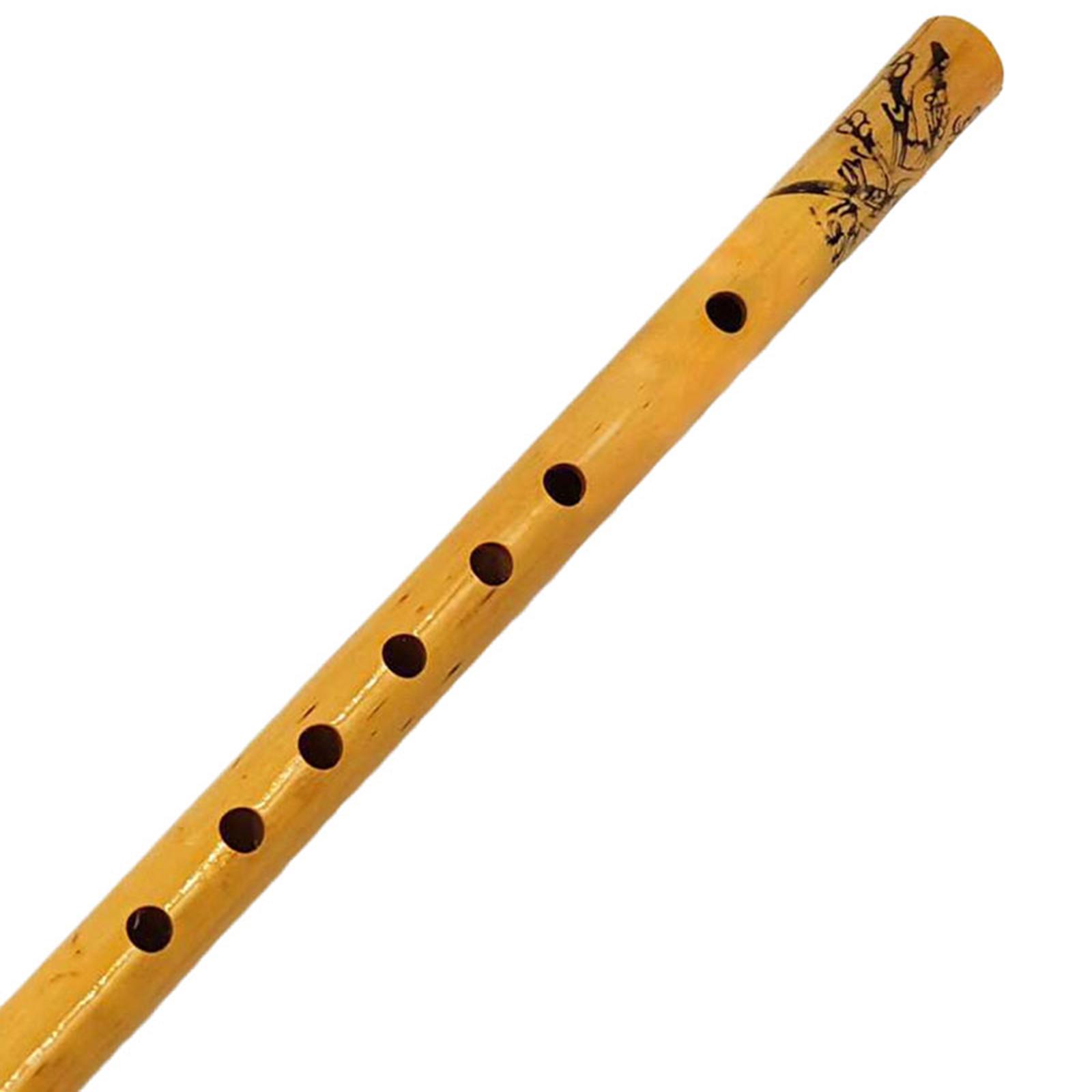 Flauta de bambú con 9 agujeros para banda flautista, fácil de aprender, portátil Premium, flauta Vertical, instrumentos de viento de madera, instrumento musical