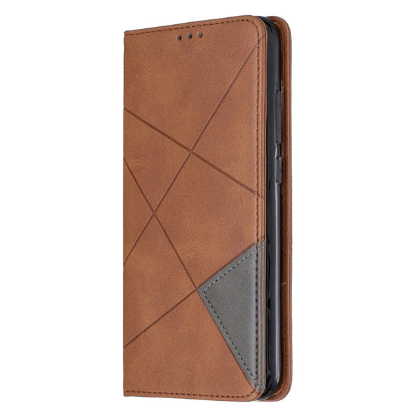 Funda 3D aleta de cuero magnético para Xiaomi Redmi Note 8 funda Retro cartera tarjetero soporte libro cubierta para Xiaomi Redmi note 8 pro: for Redmi Note 8 Pro / Brown / Only Case