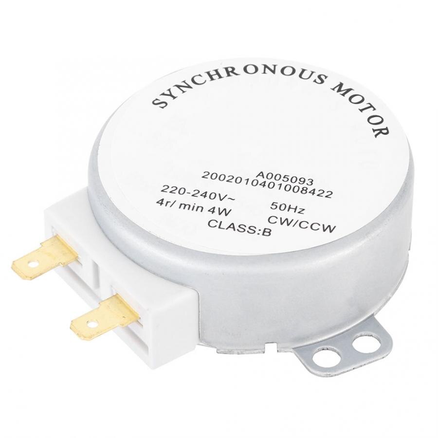 TYJ50-8A7 Micro Synchronous Motor AC 220-240V 4RPM CCW/CW for Electric Fan Reversible Synchronous Motor