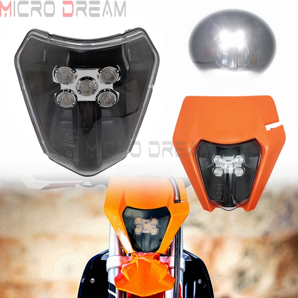 Faro LED Dual para Husqvarna TE FE FC FX KTM EXC Enduro XCW XC SX SX-F, seis días, 125-500, 79614901000, E8