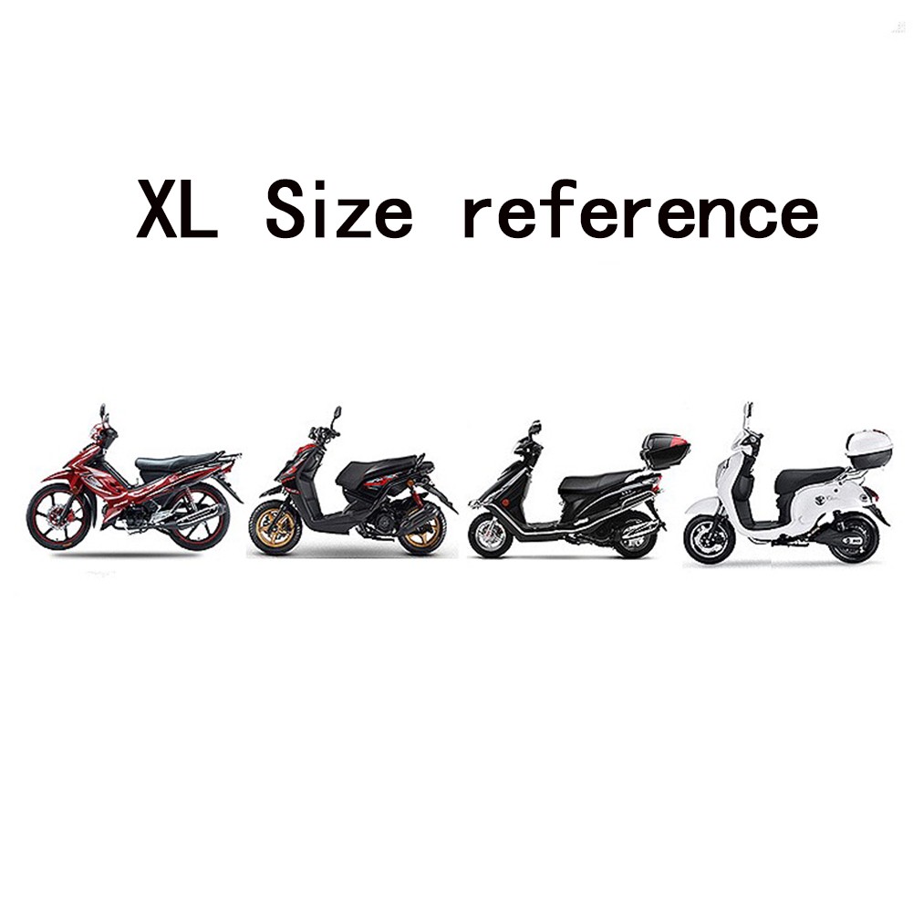 1Pcs Motorcycle Cover Universal Pe Transparant Clear Motor Cover Motorcycle Dust Dirt Waterdichte Bescherming M/L/Xl