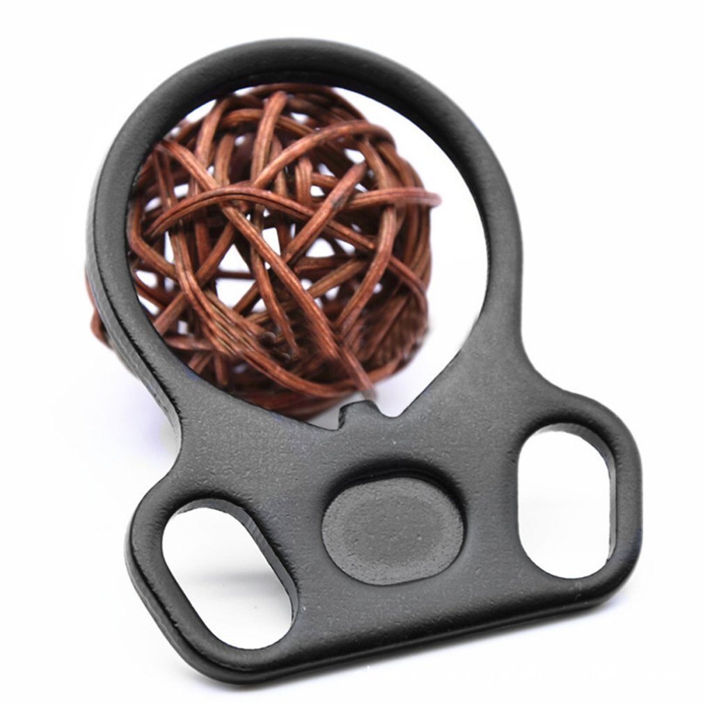 30Mm Flat Bottom Double Ring Strap Fixed 2 Hole Connection Buckle Dual Loop Mount Attachment Adapter