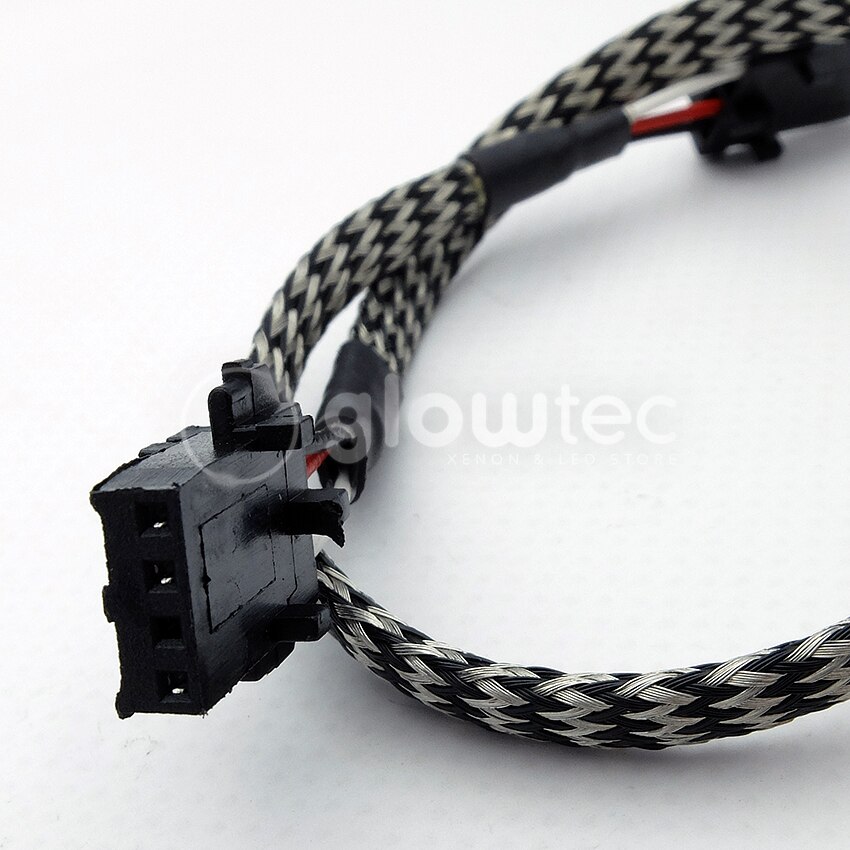 GLOWTEC 10pcs D1S HID Xenon relay cable Anti-static interference D1S D1R D3C HID headlihgt light Xenon Converter Wire