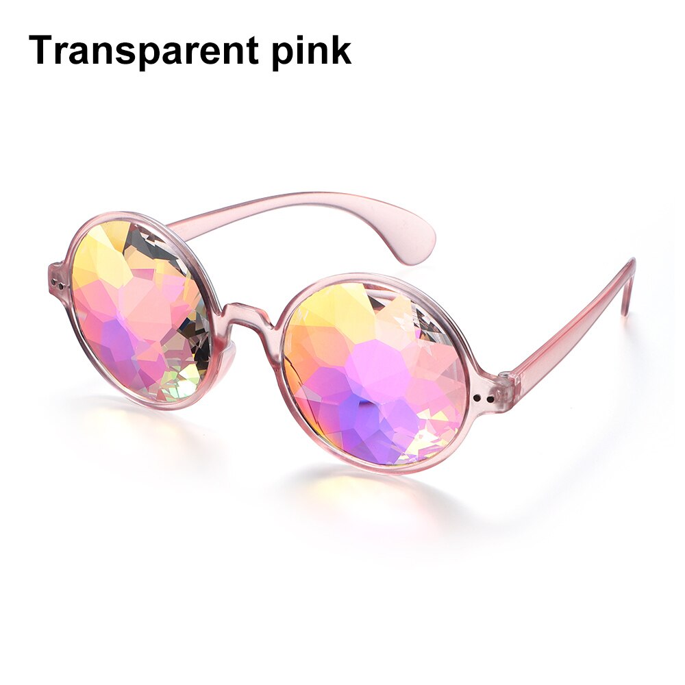 Kaleidoscope Glasses Rainbow Prism Diffraction Crystal Lenses Sunglasses Festivals Eyewear For Party Night Club Accessor: 3