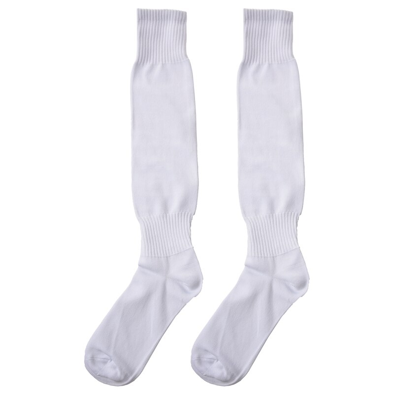 Chaussettes de sport pour hommes, baseball, hockey, football, longues et hautes (blanches): Default Title