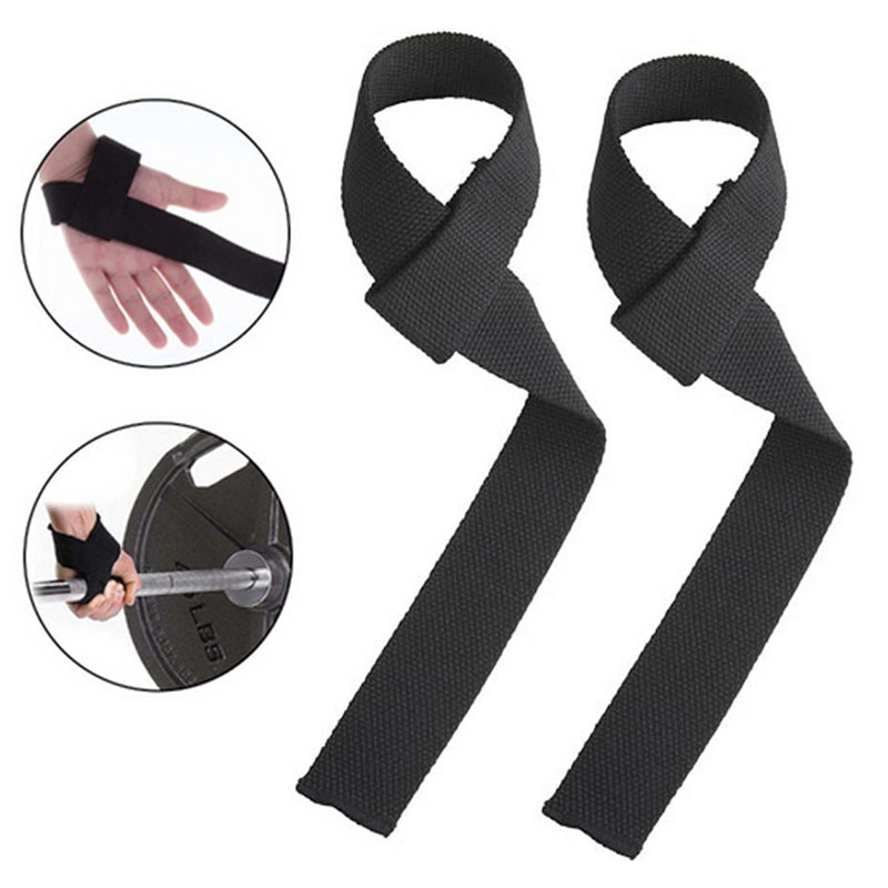 Correas de levantamiento de pesas para entrenamiento de fuerza en el gimnasio, soporte de muñeca, barra de mano, 1 ud.,