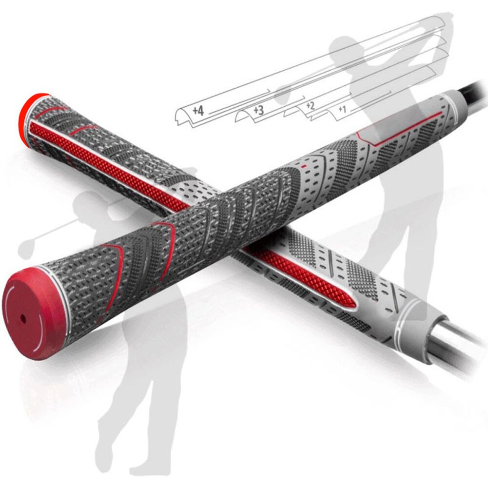 Multi Compound Golf Grips Standard Size All Weather Rubber Golf Club Grips for Clubs Wedges Drivers Irons Hybrids