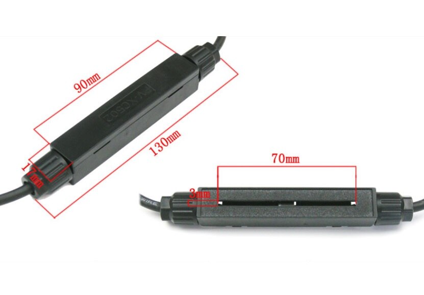 Flexible solar panel Junction box waterproof 45V 20A With male and Female Connector for BIPV solar panel