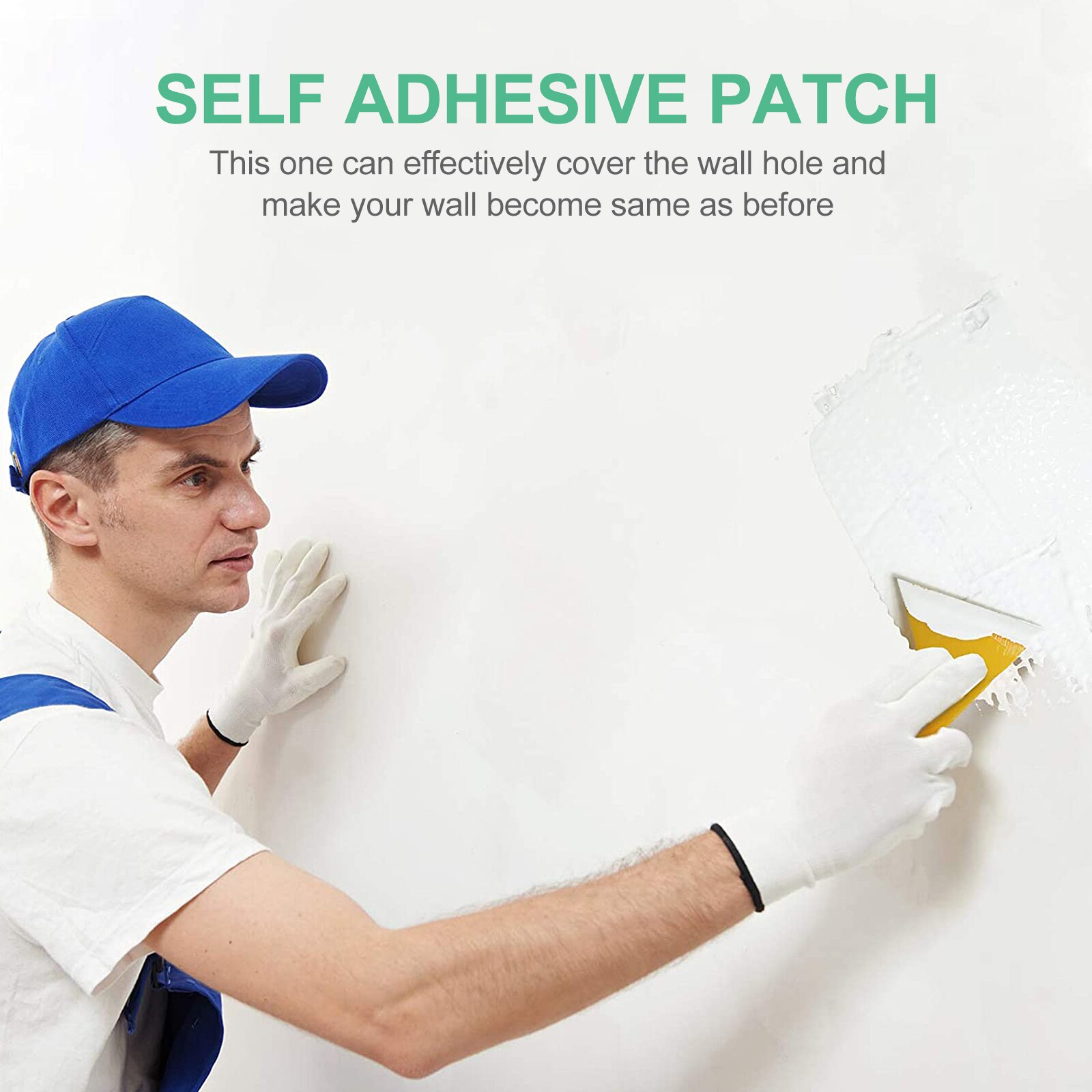 3Pcs Home Decoratie Zelfklevende Muur Plakken Muur Gat Herstellen Patch Reparatie