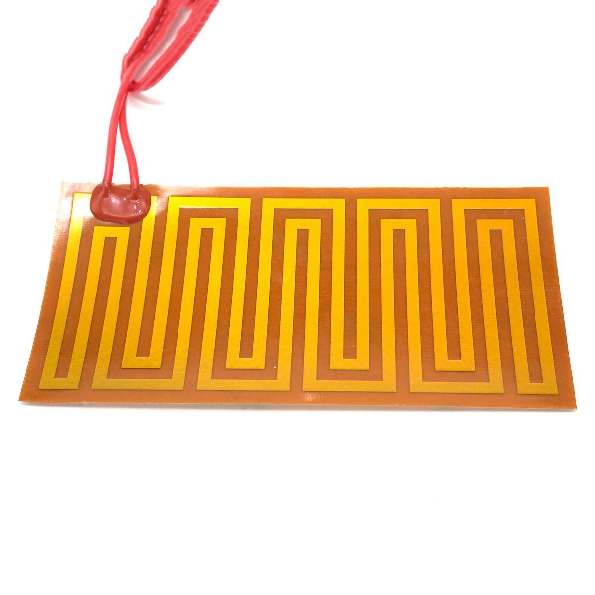 55x110mm 28W 24V DC elastyczna nagrzewnica robić folii poliamidowej dla