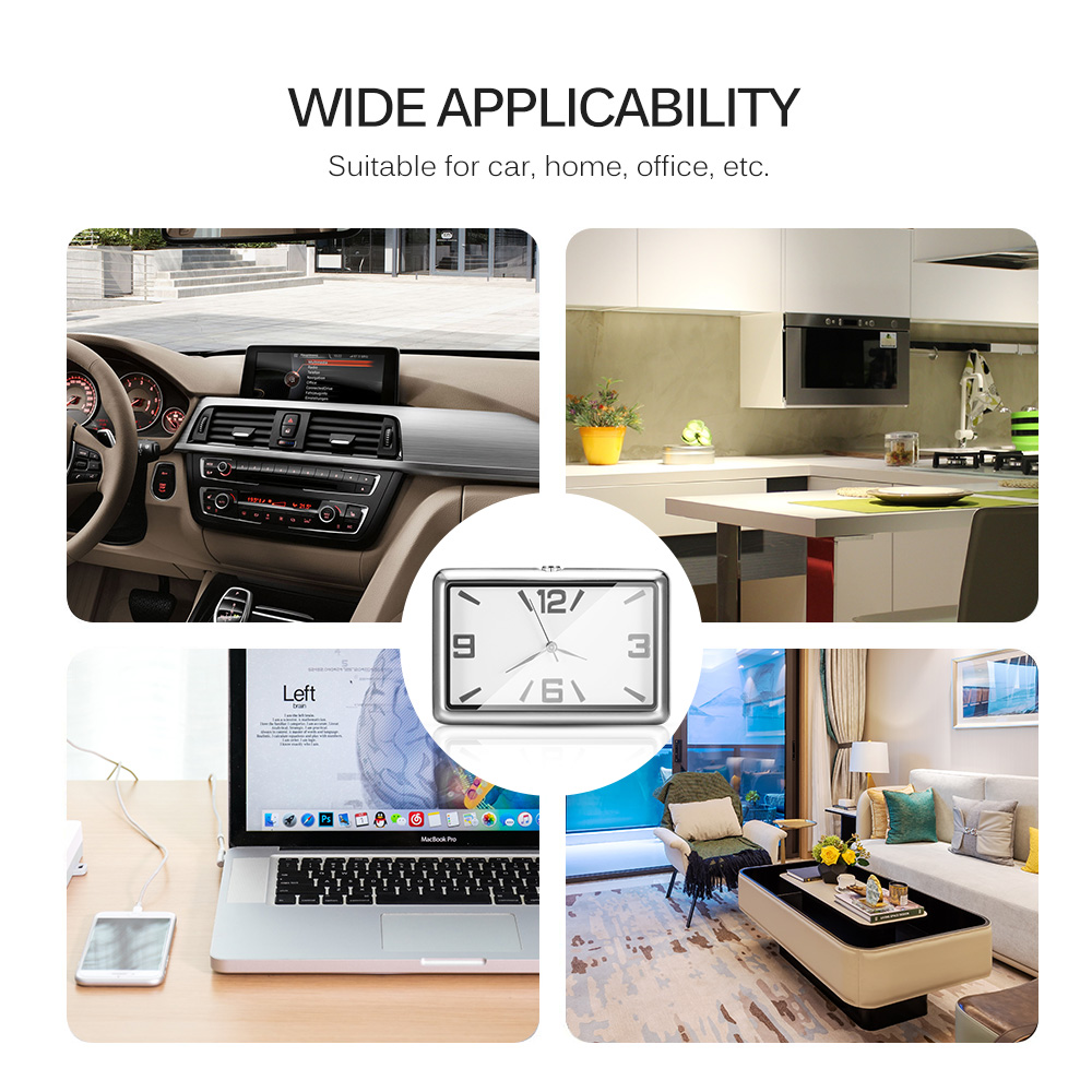 Auto Mode Horloge Automobiel Quartz Klok Horloge Auto Decoratie Ornamenten Voertuig