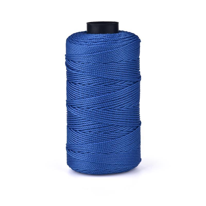 DIY Craft Crochet Thread Ice Silk Yarn Art Yarn Cord 1.5mm Polypropylene Yarn For Hat Doll Sewing Bags Basket Crochetin Thread: Orange