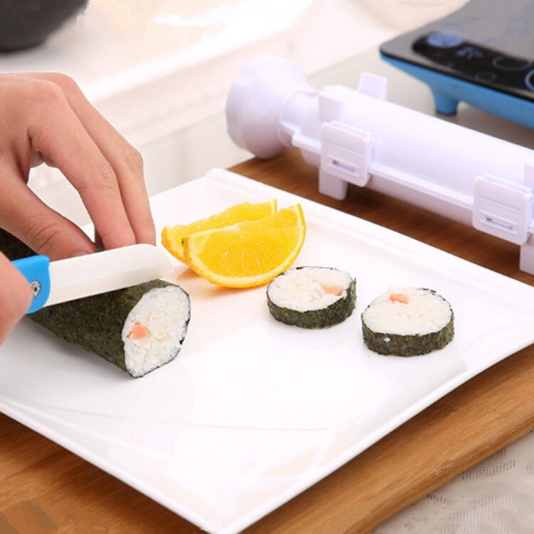 Herramienta de cocina para hacer Sushi, molde de arroz, máquina para hacer Sushi, Bazooka, carne, vegetales, utensilios de cocina