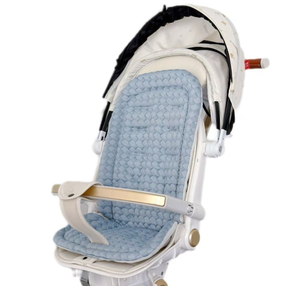 Universele Kinderwagen Koelmat Ademend Zacht Kinderwagen Kussen Ondersteuning Liner Pad Multifunctionele Kinderwagen Mat: Rood