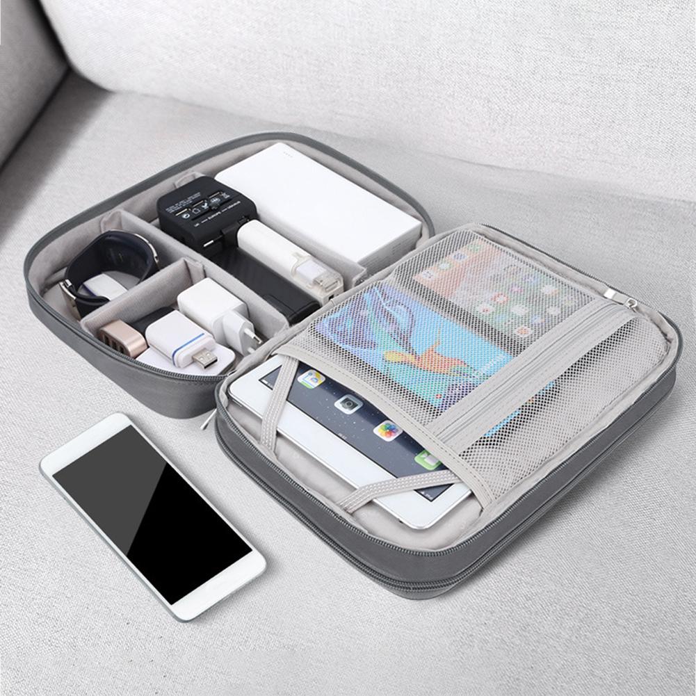 Organizador electrónico Universal, bolsa de viaje para cables, accesorios electrónicos, bolsa de almacenamiento portátil para cargador de Cable de teléfono