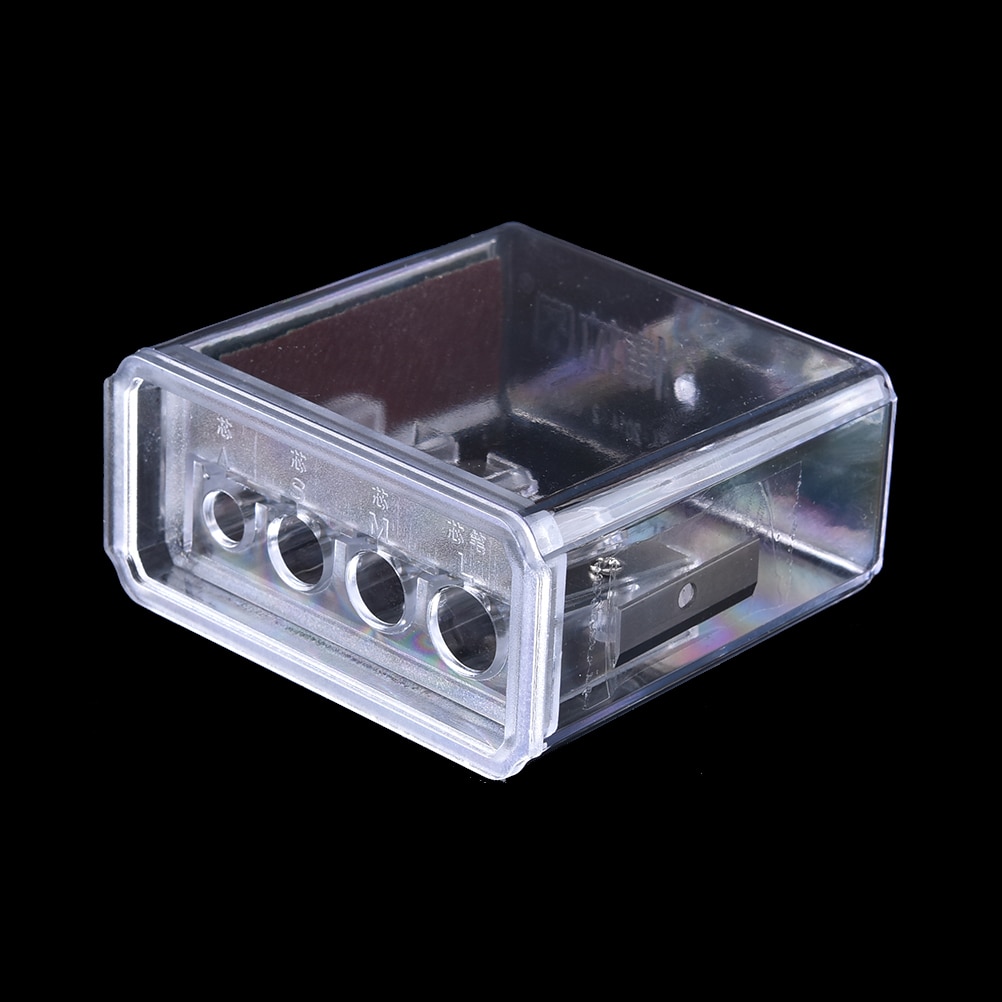 Pencil Sharpener Long Lead Core Art Drawing Sketching Pencils Manual Sharpener Drawing Supplies Multifunctional 4 Holes Charcoal