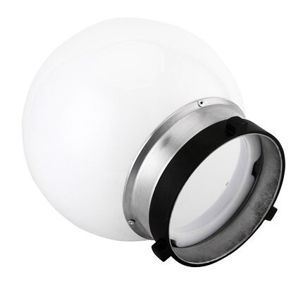 Difusor de fotografía Universal, accesorios de estudio fotográfico, bola suave, cúpula, Flash, Bowens, 15cm