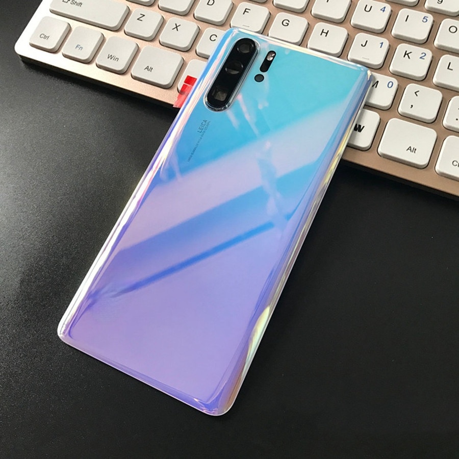 Back Glass Cover For Huawei P30 Pro Back Battery Cover Glass Panel Rear Door Case With Camera Lens P30 Replacement Parts
