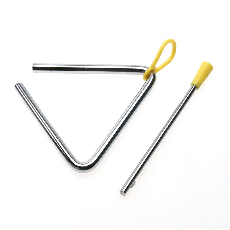 Steel 4 Inch Percussion Instrument Triangular Musical Instruments Percussion Musical Educational Percussion Instrument For Kids