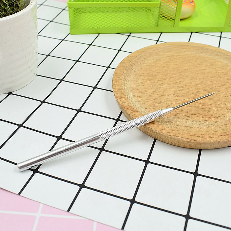 Speleologia Raschietto Scultura in Argilla Polimerica Strumenti di Ceramica Nastro di Ceramica Cera intagliare Argilla Artigianato Strumento di Modellazione scolpire impostato Vernice: punching needle