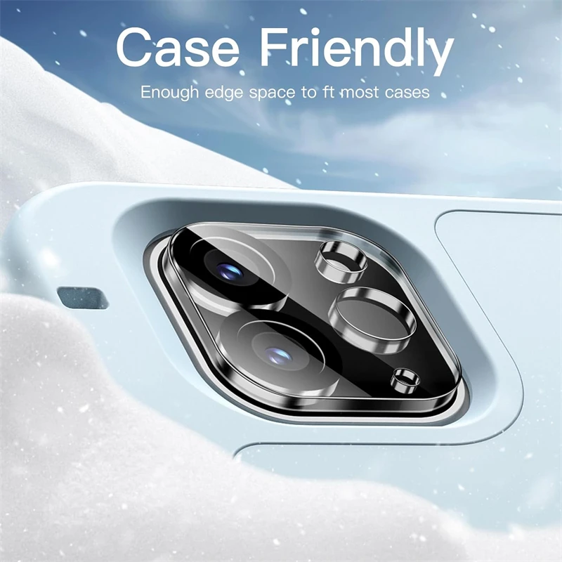 3PCS Camera Lens Protector Tablet Case for IPad Pro 11 12.9 Inch I Pad Air 6 10.9 HD Clear Tempered Glass Cover
