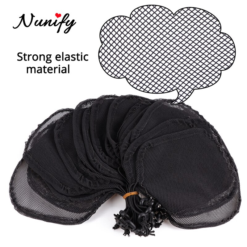 Nunify-malla para el pelo para coleta de mujer, Accesorio para hacer coletas, con rejilla para el pelo, bonita herramienta para el cabello