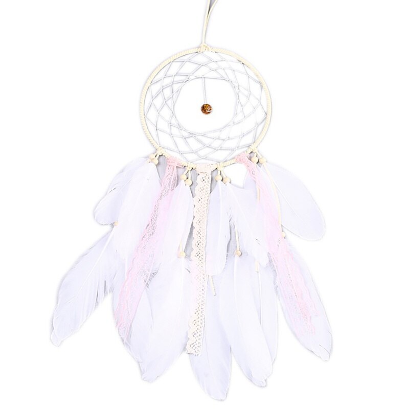 Nordic Indian Style Dreamcatcher Handmade Wind Chimes Hanging Pendant Dream Catcher Home Wall Art kids room Hanging Decorations: 2