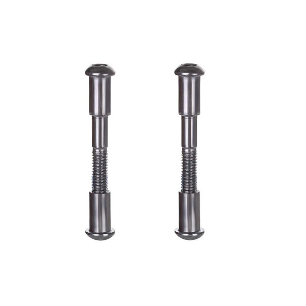 Scooter Parts M365 Folding Pot Hook Hinge Bolt Repair Hardened Steel Lock Fixed Bolt Screw Folding Hook: silver 2pcs