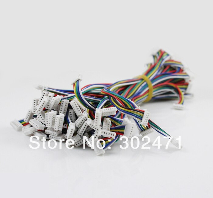 6-Pin Connector w/.Wire x 10 sets.6pin 1.5mm.6pin (1.5mm-1.5mm)T