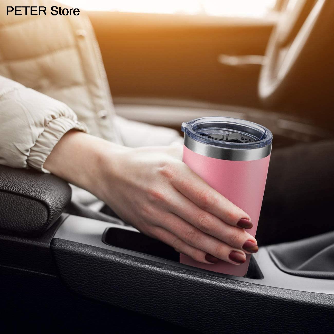 20 unzen Reise Becher Yetys Eis Tasse Becher 304 Edelstahl Doppel Zauberstab Vakuum Isolierte Kaffee Becher Wasser Flasche Termos termica