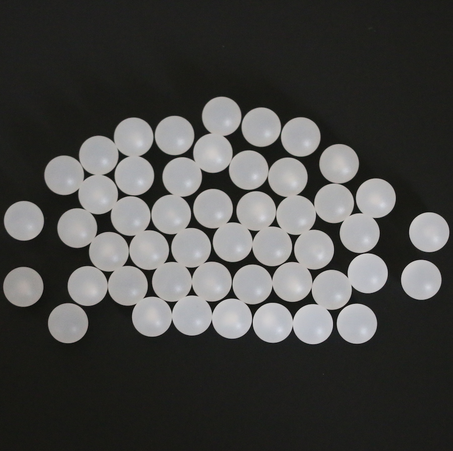 12mm 200pcs Polypropylene ( PP ) Sphere Solid Plastic Balls for Ball Valves and Bearings