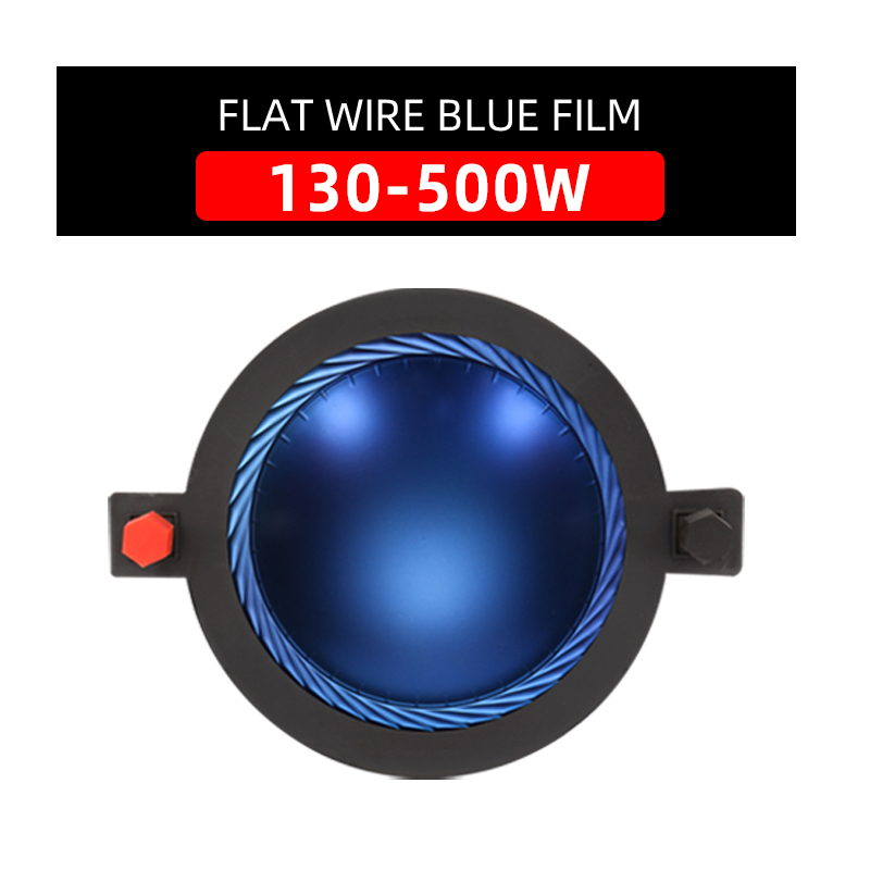 74.5- kjerners diskant-talespole 100-500w- lydhøyttaler titanfilm blåfilm komposittfilm 75.5mm diskantmembran: Himmelblå