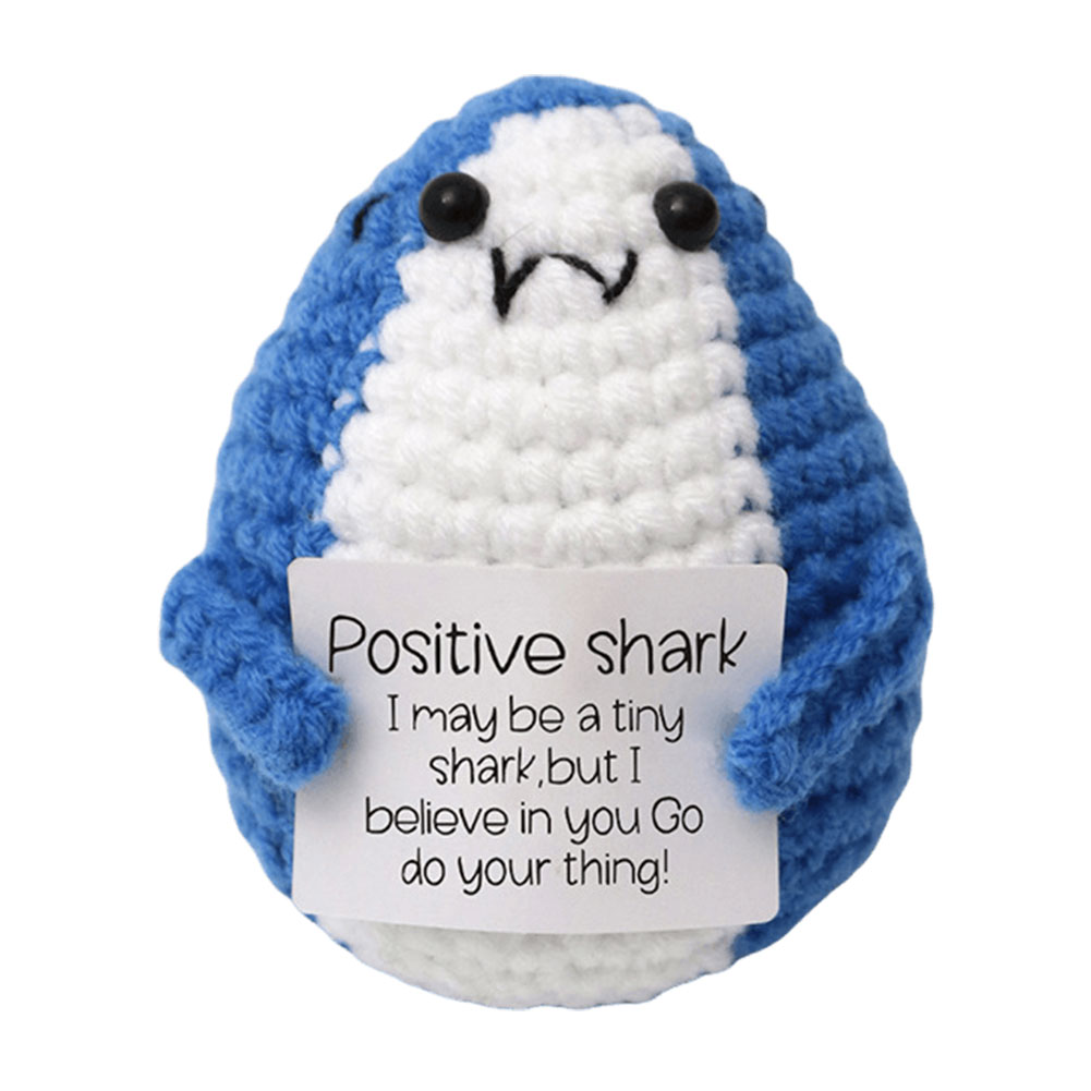 Halloween gehaakte poppen dier/pompoen gehaakte poppen met positieve kaart Kerstmis handgeweven wol pluche pop Home Decor: Rood