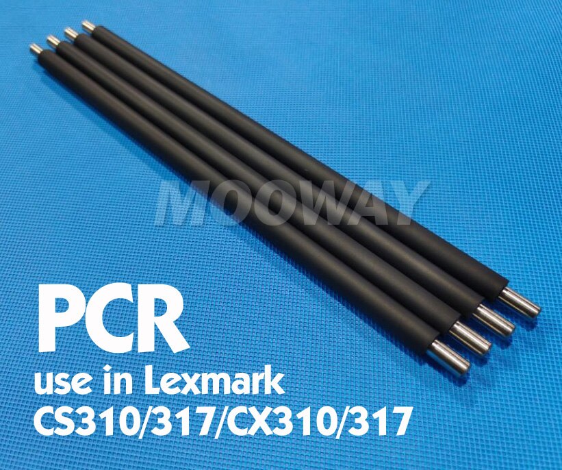 4Pcs Compatibel Primaire Charge Roller Voor Lexmark CS310 CS410 CS510 CS310dn CS410dn CX310 CX410 CX510 CX310DN CX410DE CX510DE