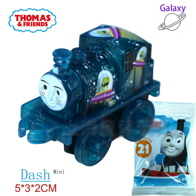 Thomas and Friends Mini Trains FCC92 Music Galaxy Ice&amp;snow Classic Series Unpacked Blind Box Optional Trains Children Toy: Galaxy Dash