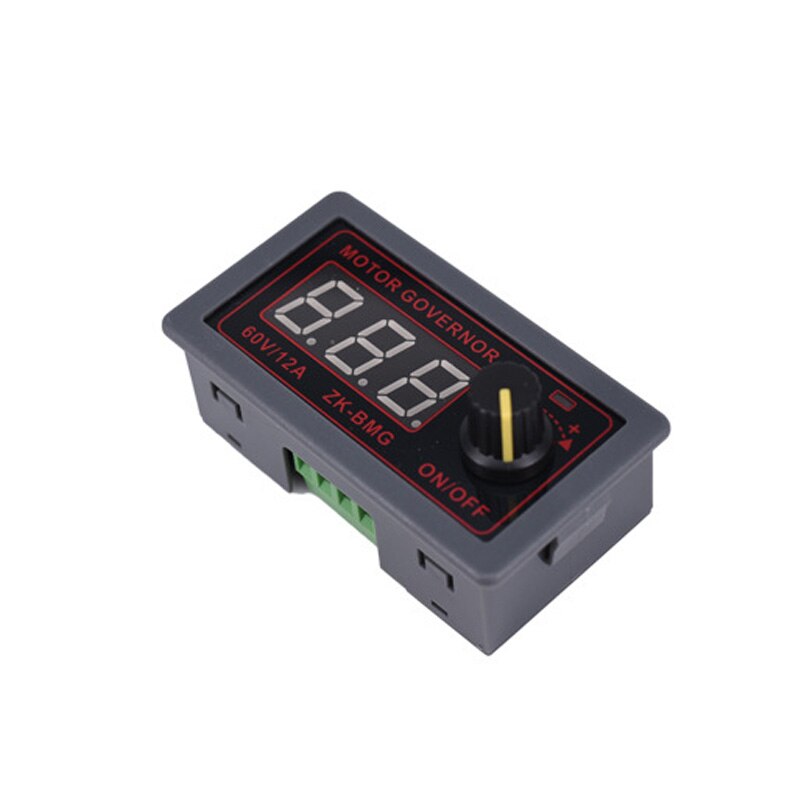 Verstelbare Controller Dc Motor Dc Speed Regulator Controller Digitale Display Gouverneur Switch Pwm Dc Snelheidsregelaar