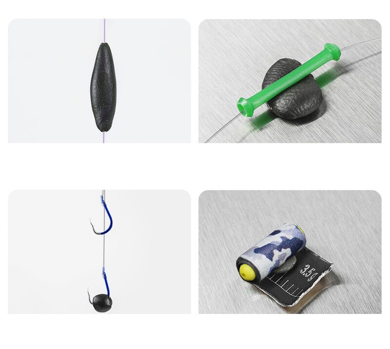 Material de masilla de tungsteno para pesca de carpa, señuelo de pesca con mosca, plomo Core, peso A250, 12g/25g