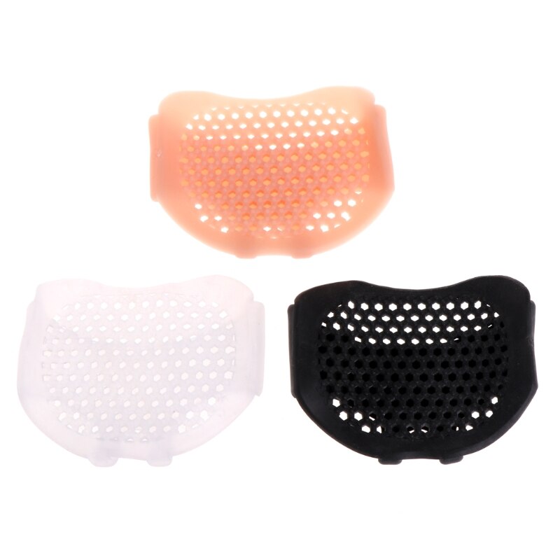 1 Paar Silicone Gel Accessoires Voorvoet Pads Ademend Soft Protector Elastische Pijnbestrijding Binnenzool Mode Inserts