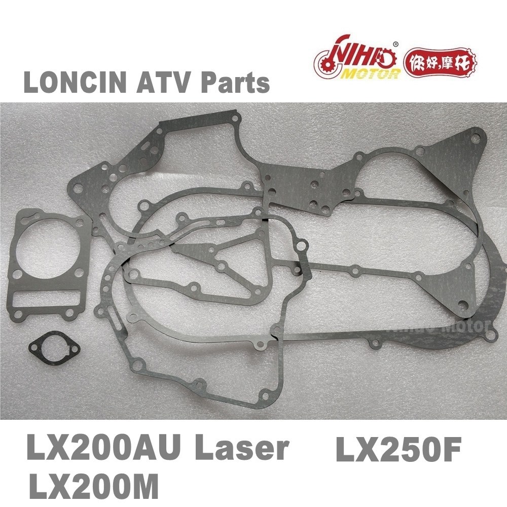 Lx -26 loncin atv onderdelen pakkingset  lc162 fmk  lx200m 200cc lx200au quad gokarts motor reserve voor jianshe bashan rato kayo bull
