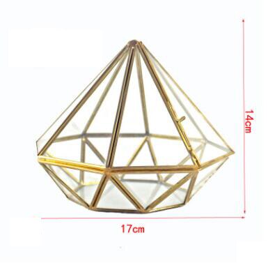Verschiedene Unregelmäßige Geometrische Glas blume zimmer Sukkulenten Pflanzer Vase Terrarium Tabletop Topf DIY Heimat Sekretariat Hochzeit dekoration: 6